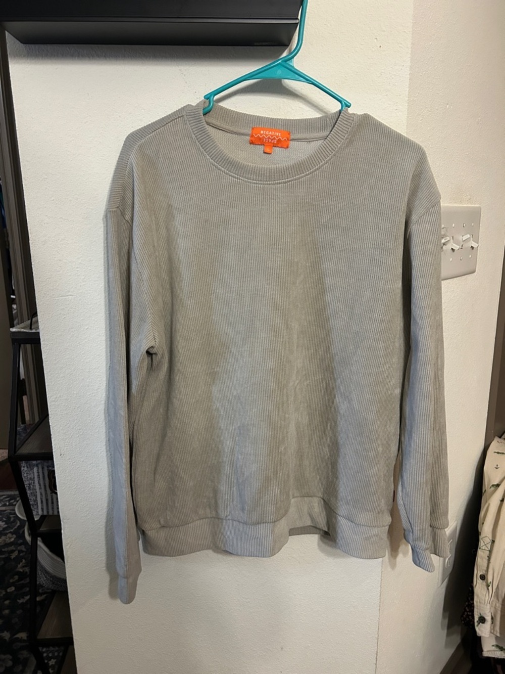 Men's Crewneck Sweater by Vineyard Vines — Light Gray